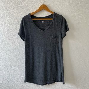 Mossimo V Neck, Grey, Medium